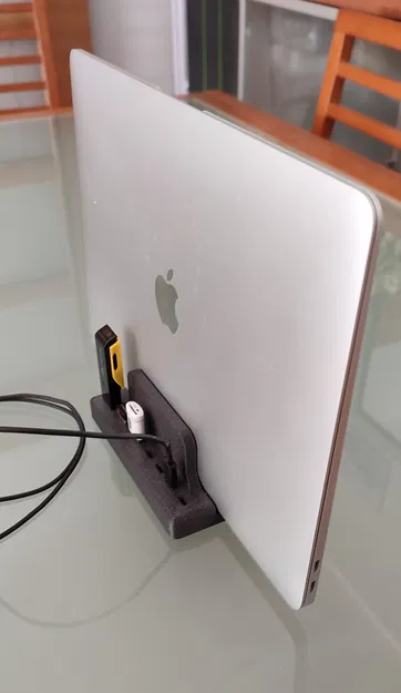 Đế Dựng Macbook Air 2020 Đứng Có Cổng USB - Image 1