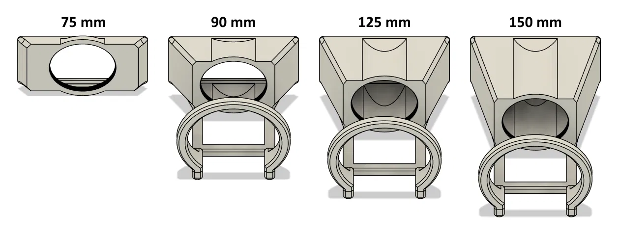Nón ống kính tham số cho máy ảnh phim Fat Shot 617 - Image 2