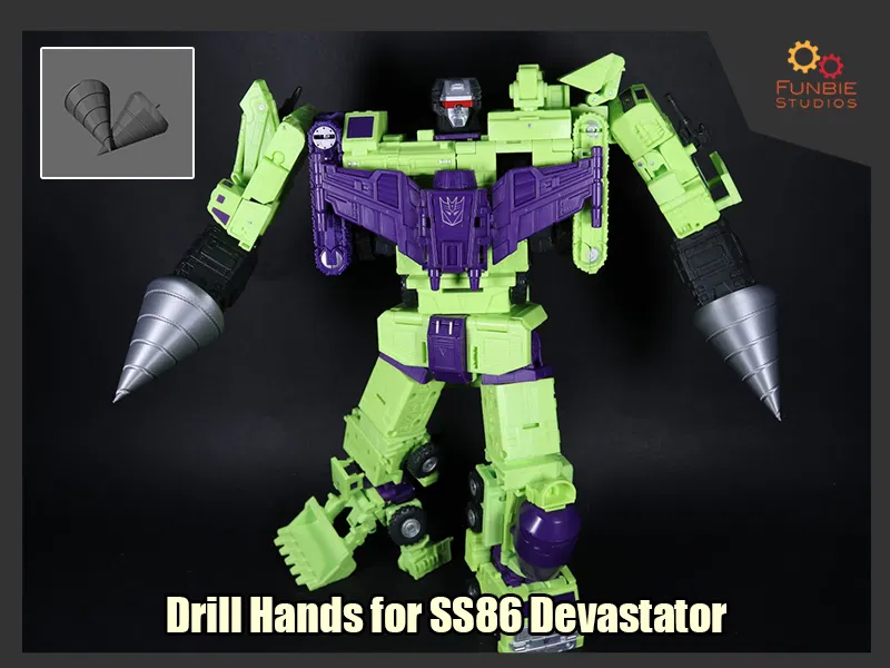 Tay Khoan Cho Transformers SS86 Devastator - Image 1