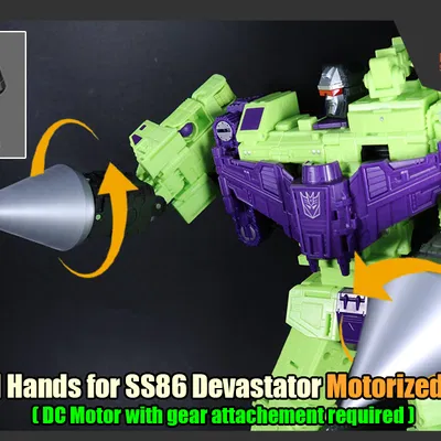 Tay khoan có động cơ cho Transformers SS86 Devastator
