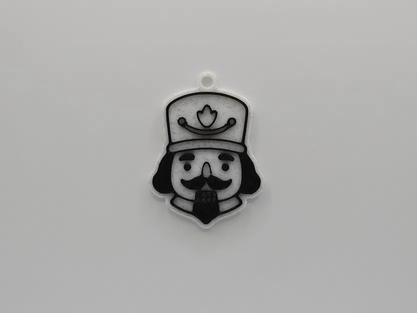 Móc Khóa Hình Đầu Nutcracker - Image 1