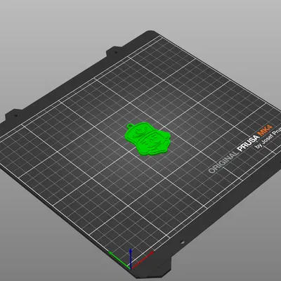 Móc Khóa Hình Đầu Nutcracker