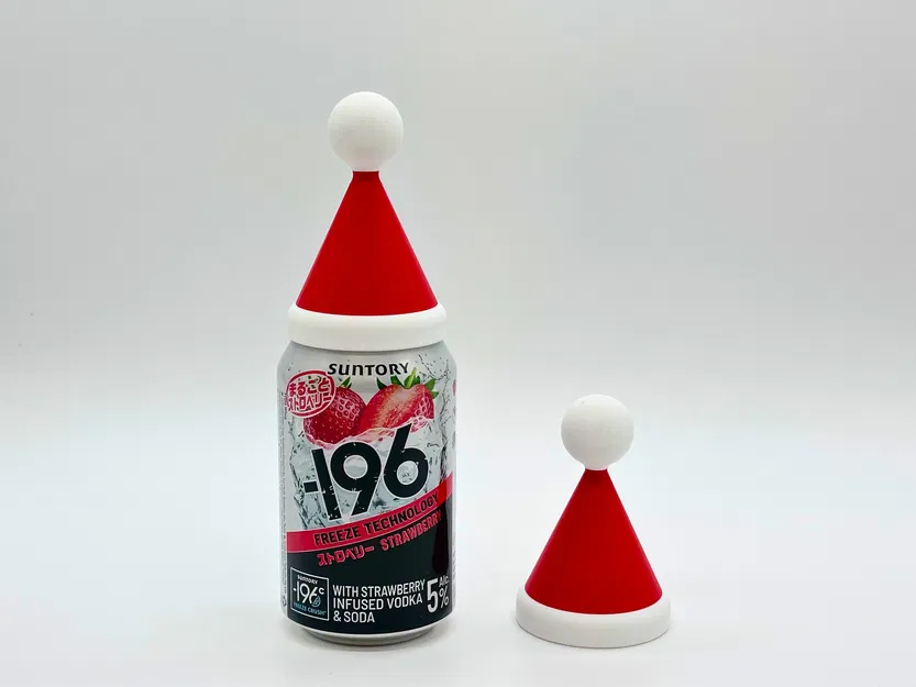 Nón Santa Đội Lên Lon Nước - Image 2