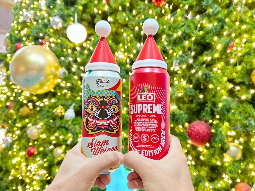 Nón Santa Đội Lên Lon Nước - Image 3