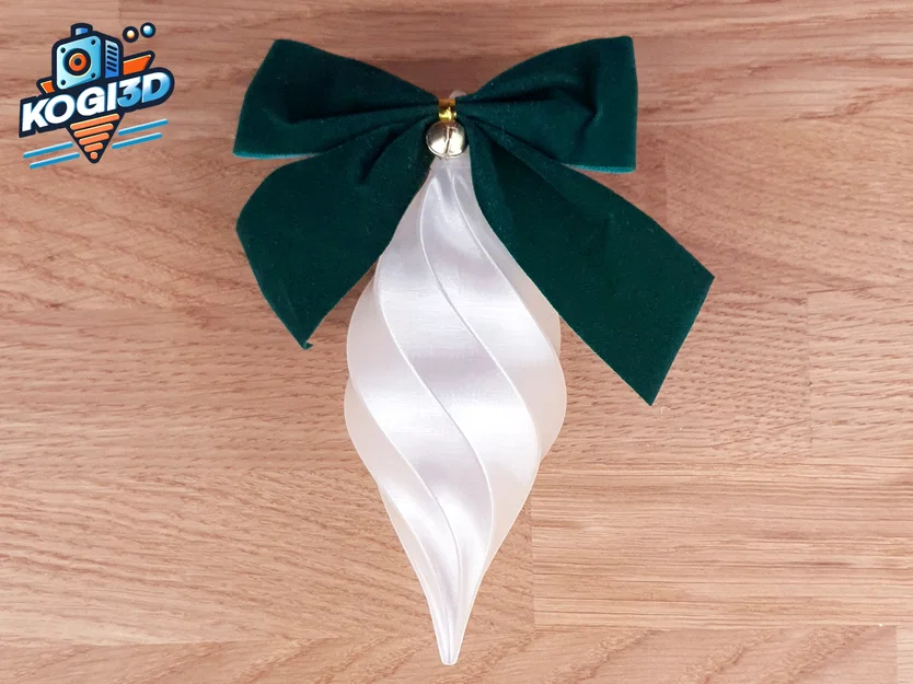 Bộ Phụ Kiện Icicle Thanh Lịch - Trang Trí Giáng Sinh In 3D - Image 3