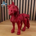 Mô hình Ngựa Khớp Nối In Liền Tắc - Thumbnail 2