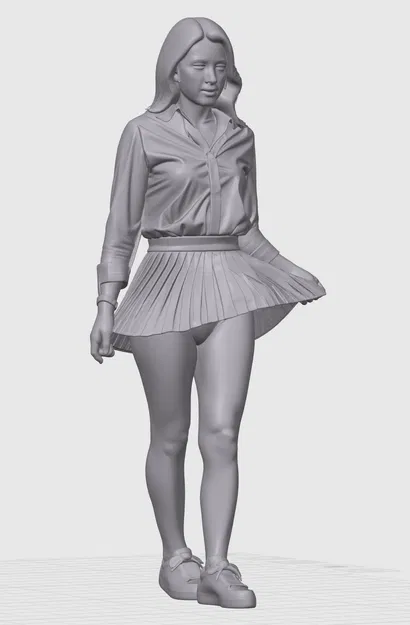 Cô Gái Đang Đi - Image 3