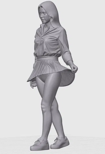 Cô Gái Đang Đi - Image 5