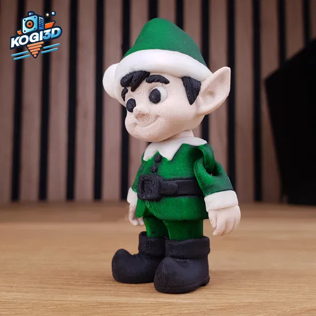 Ông Già Noel Khớp Khớp - Mẫu In Không Cần Hỗ Trợ - Image 2