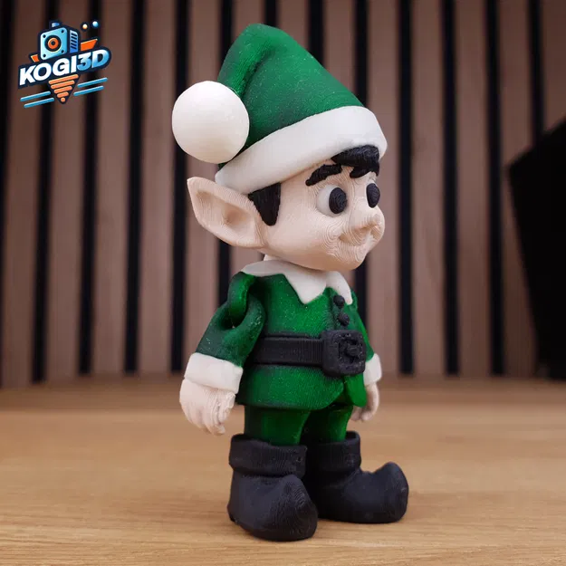 Ông Già Noel Khớp Khớp - Mẫu In Không Cần Hỗ Trợ - Image 4