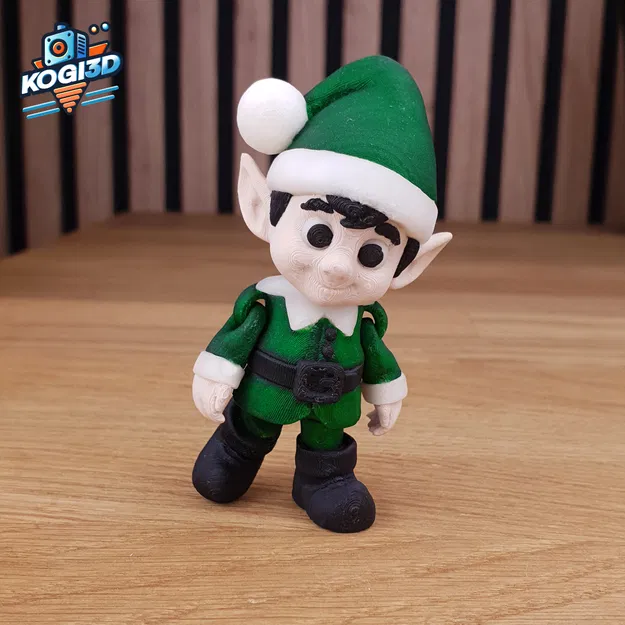 Ông Già Noel Khớp Khớp - Mẫu In Không Cần Hỗ Trợ - Image 5