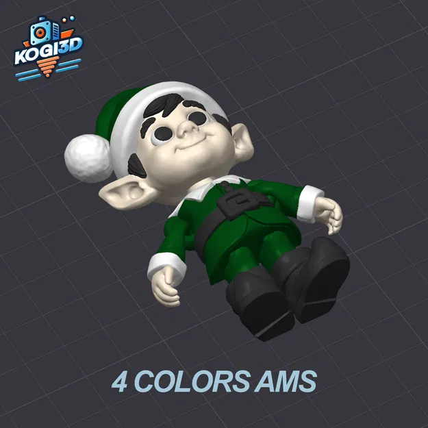 Ông Già Noel Khớp Khớp - Mẫu In Không Cần Hỗ Trợ - Image 8