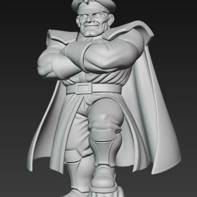 Mô Hình M.Bison 3D