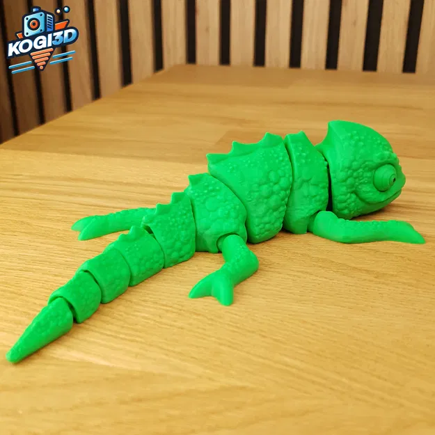 Rồng Đất Uốn Dẻo In Liền Một Khối - Image 5