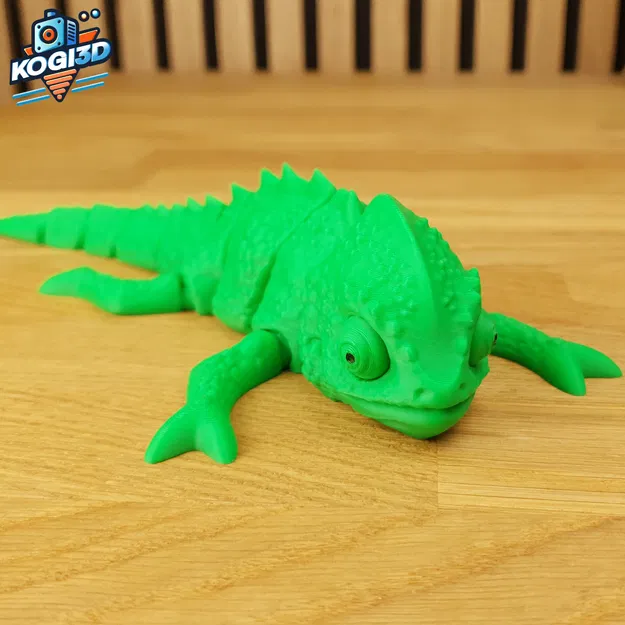 Rồng Đất Uốn Dẻo In Liền Một Khối - Image 7