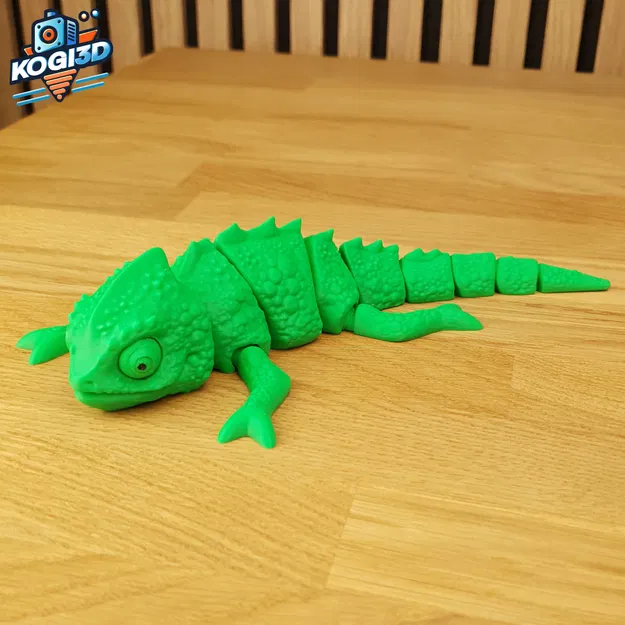 Rồng Đất Uốn Dẻo In Liền Một Khối - Image 8