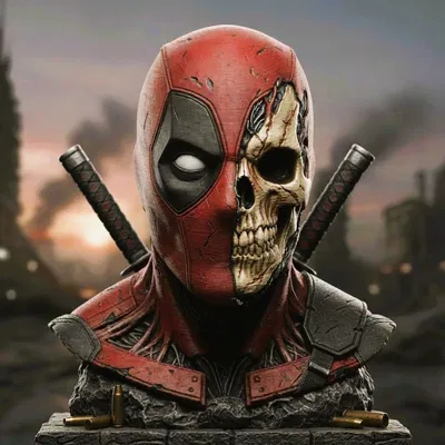 Deadpool (Marvel) - Bộ sưu tập Tượng đầu Lâu