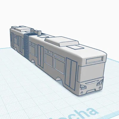 Mô hình Xe Buýt Iveco Urbanway 18M Hybrid