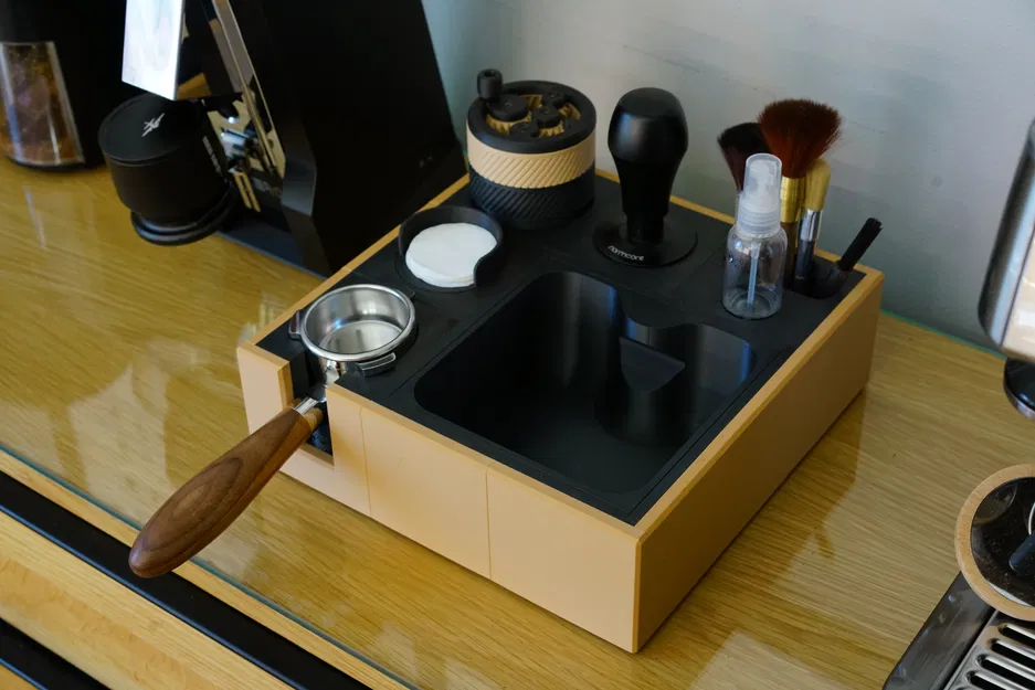 Coffee Blocks: Trạm Tamping Espresso Module Hóa - Image 1