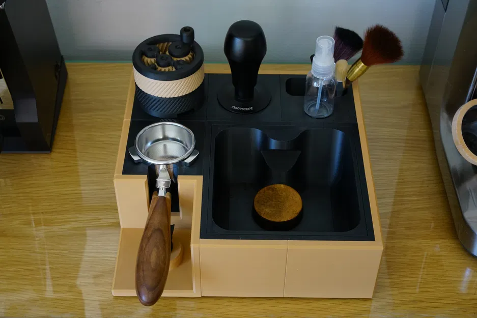 Coffee Blocks: Trạm Tamping Espresso Module Hóa - Image 5