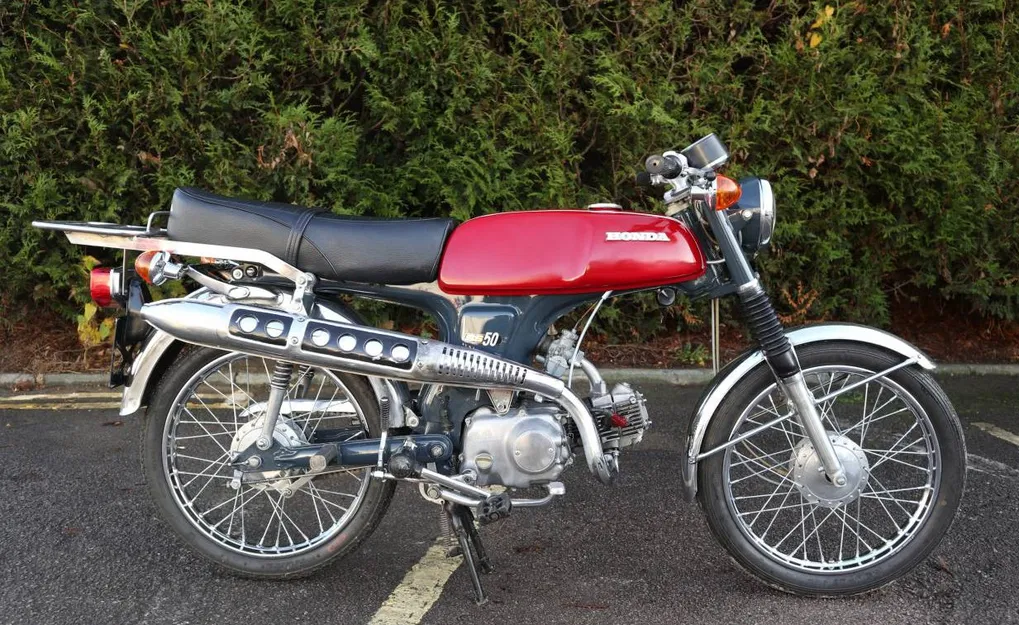 Honda SS50 1974 Tỉ Lệ 1:8 - Thiết Kế Bởi Ed van der Heijden - Image 2