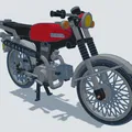 Honda SS50 1974 Tỉ Lệ 1:8 - Thiết Kế Bởi Ed van der Heijden - Thumbnail 7