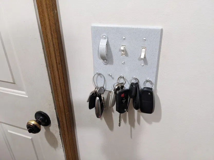 Chỗ Treo Chìa Khóa/Móc Treo/Móc Gắn - Plate Công Tắc - Nhiều Phiên Bản - Image 1