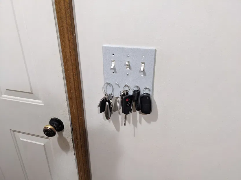 Chỗ Treo Chìa Khóa/Móc Treo/Móc Gắn - Plate Công Tắc - Nhiều Phiên Bản - Image 2