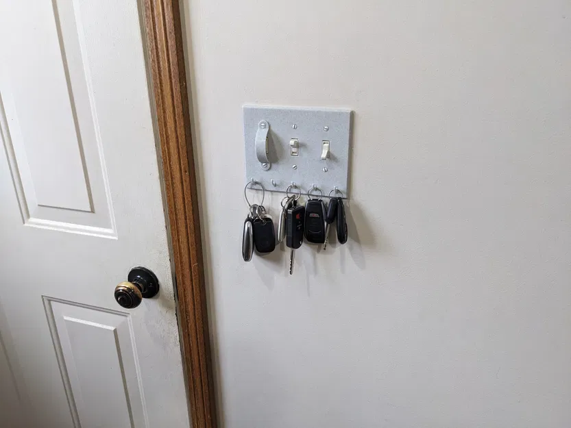 Chỗ Treo Chìa Khóa/Móc Treo/Móc Gắn - Plate Công Tắc - Nhiều Phiên Bản - Image 5