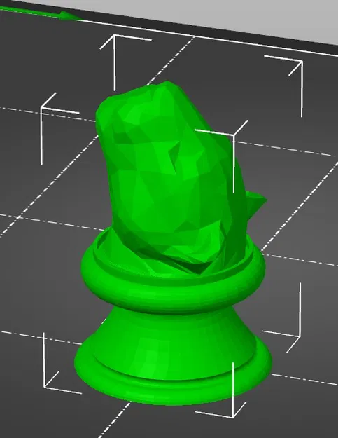 Tay nắm cửa Báo (low poly) - Image 4