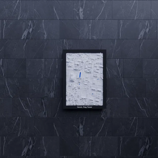 Tháp Pháo Đài Hà Nội, Việt Nam - Mô hình thu nhỏ 3D - Image 5