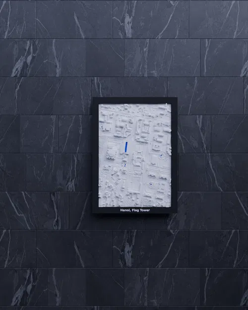 Tháp Pháo Đài Hà Nội, Việt Nam - Mô hình thu nhỏ 3D - Image 6