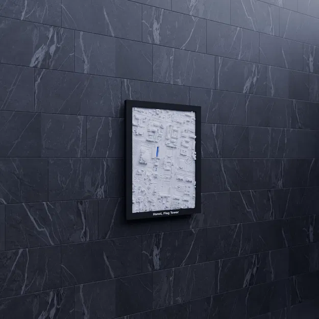 Tháp Pháo Đài Hà Nội, Việt Nam - Mô hình thu nhỏ 3D - Image 7