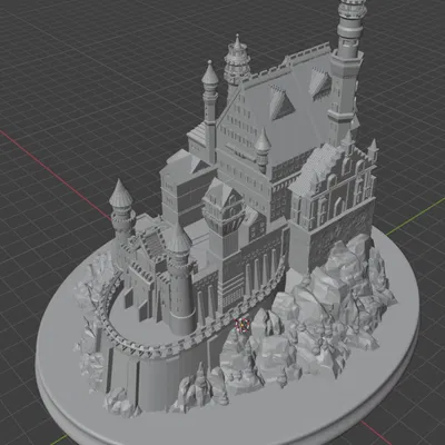 Lâu đài Neuschwanstein (gần đúng)