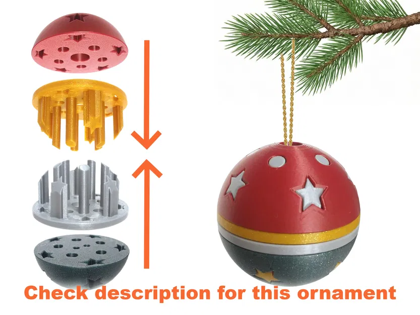 Mô hình cây thông xoắn ốc Giáng Sinh (dùng cho máy in 1 trục đùn) - Image 7