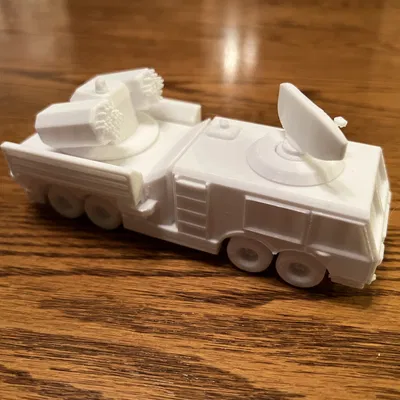 Xe Tên Lửa Phòng Không Tự Hành Spaa Truck