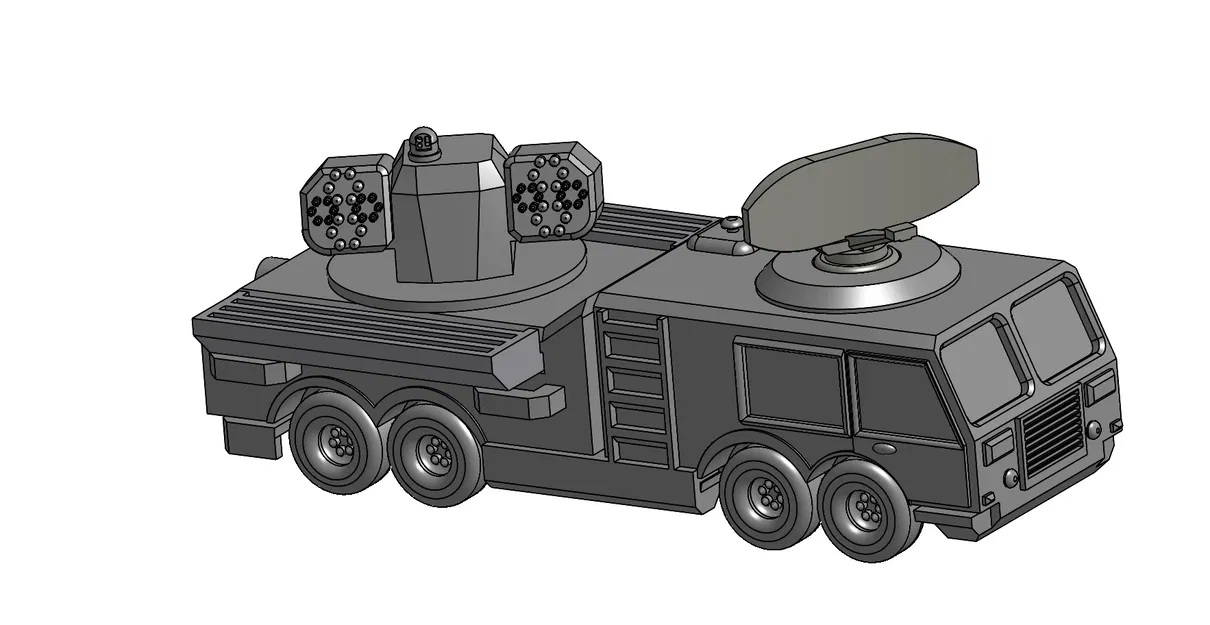 Xe Tên Lửa Phòng Không Tự Hành Spaa Truck - Image 4