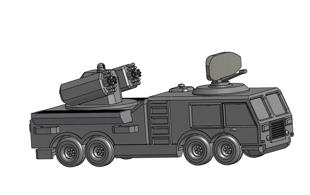 Xe Tên Lửa Phòng Không Tự Hành Spaa Truck - Image 5