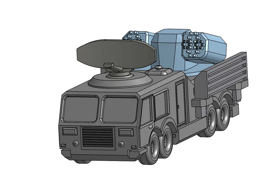 Xe Tên Lửa Phòng Không Tự Hành Spaa Truck - Image 10