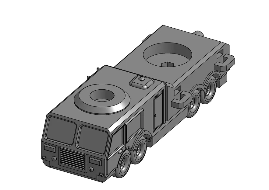 Xe Tên Lửa Phòng Không Tự Hành Spaa Truck - Image 12
