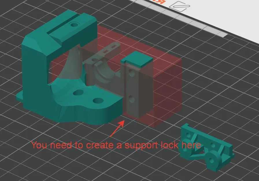 Impact printhead Remix cho Ender 3 / NEO / PRO (không phải E3 V2 V3) HGX-Lite kèm mount CR-touch - Image 2