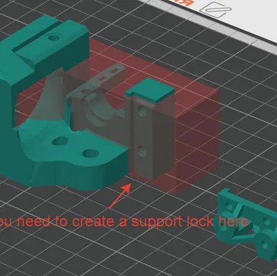 Impact printhead Remix cho Ender 3 / NEO / PRO (không phải E3 V2 V3) HGX-Lite kèm mount CR-touch