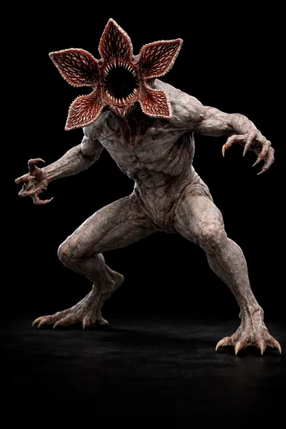 QUÁI VẬT DEMOGORGON KINH DỊ STRANGER THINGS – TƯỢNG QUÁI VẬT CHI TIẾT CAO DÙNG ĐỂ IN 3D - Image 1