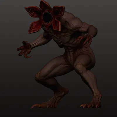 QUÁI VẬT DEMOGORGON KINH DỊ STRANGER THINGS – TƯỢNG QUÁI VẬT CHI TIẾT CAO DÙNG ĐỂ IN 3D