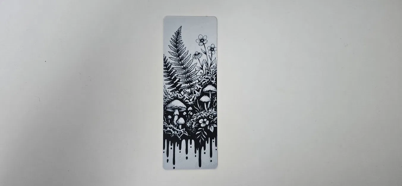 Bookmark Nấm & Dương Xỉ Rừng - Image 1