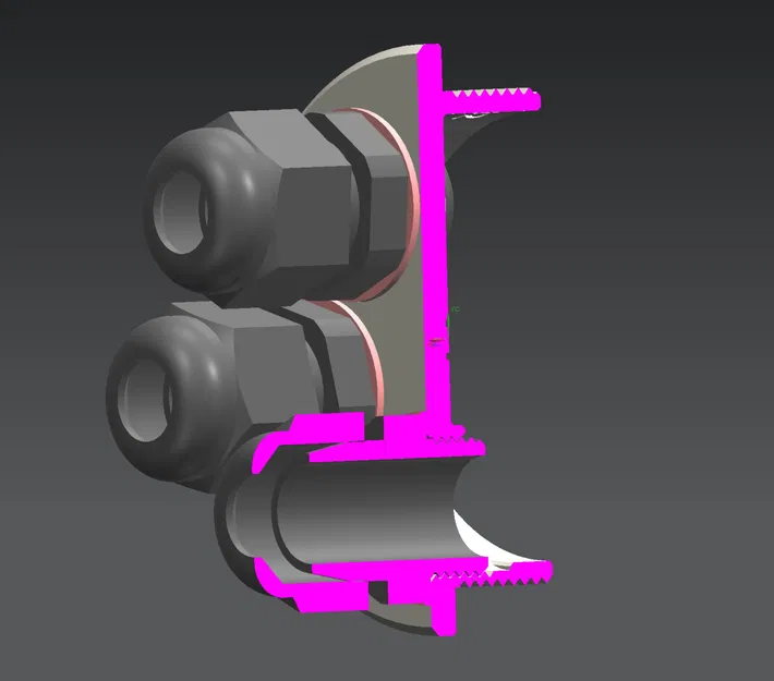 Bộ chuyển đổi nút chặn PG42 sang 5 đầu nối cáp PG9 - Image 2