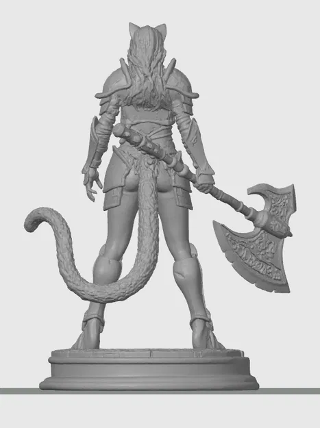 Mô hình Warhammer cat-girl 24 - Image 2