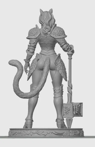 Mô hình Warhammer nữ mèo 25 - Image 2
