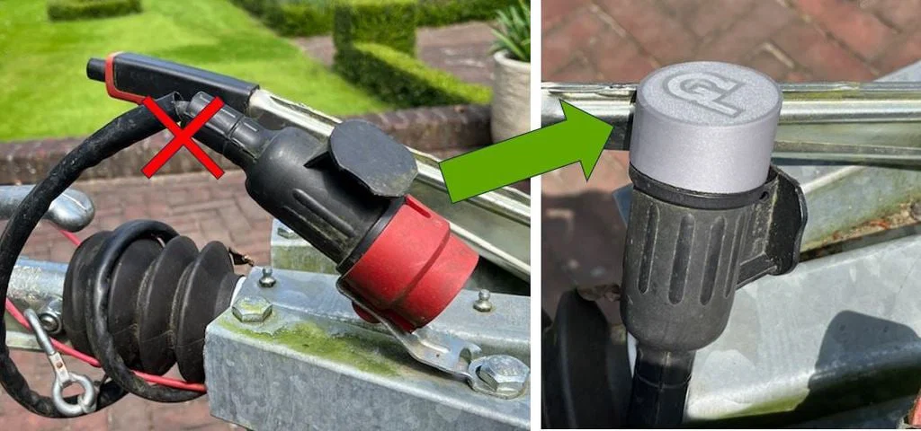 Nắp chụp đầu nối rơ moóc 250601 (ISO 11446) - Image 1