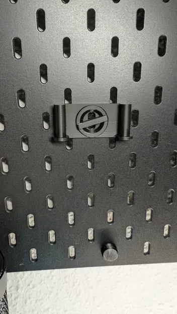 Giá treo Đồng hồ vạn năng UT139C cho Skadis với Hệ thống T-Clip - Image 3